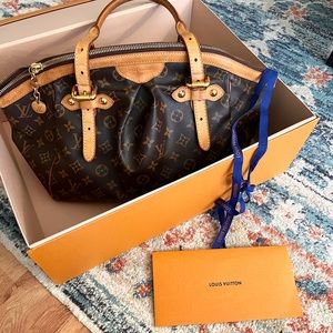 Louis vuitton tivoli GM monogram shoulder satchel bag